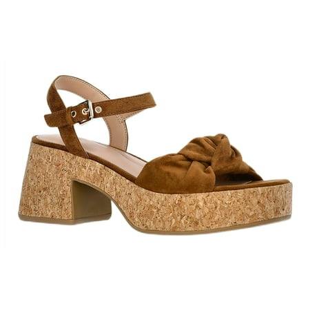 Time and Tru Women's Cork Knot Sandals