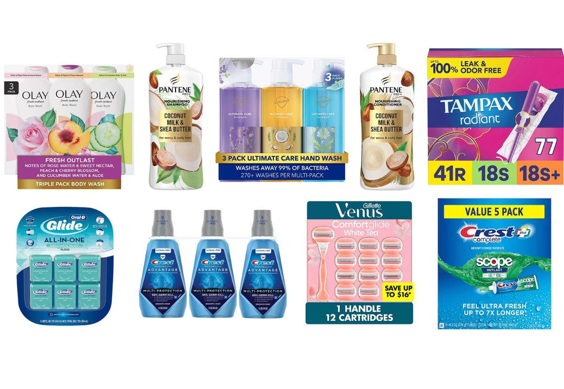 9 P&G Personal Care Products