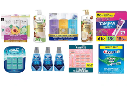 9 P&G Personal Care Products