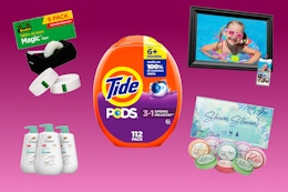 Amazon's Best Deals: $2.99 Shower Steamers, $24 Digital Frame, Cheap Tide card image