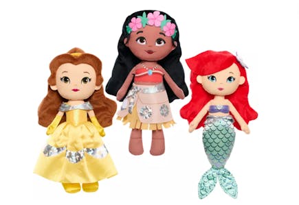 Disney Plush Doll Set