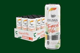 Celsius Sparkling Energy Drink 12-Pack, as Low as $11.42 on Amazon card image