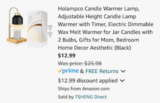 Amazon Candle Warmer Lamp bulbs 2024 2