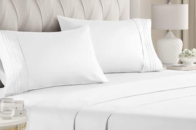 Queen Sheet Set With Over 300K Reviews, Only $12.99 on Amazon (Reg. $30) card image