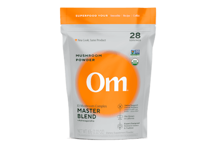 Om Mushrooms Master Blend Powder