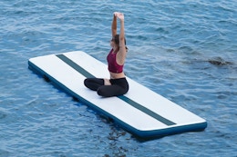 Inflatable Gymnastics Mat, Only $79.99 After 50% Off Amazon Promo Code card image