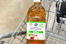 kroger apple juice in shopping cart