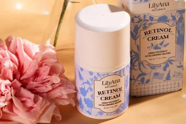 LilyAna Naturals Retinol Cream, as Low as $12.34 on Amazon (Reg. $29.99) card image