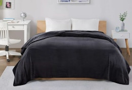 Score a Queen-Size Plush Blanket for Just $13 at Target card image