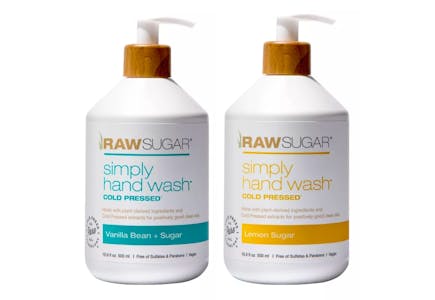 2 Raw Sugar Hand Soap