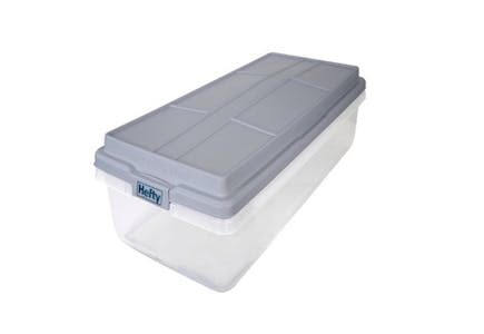 Hefty Hi-Rise Under-Bed Storage Bin