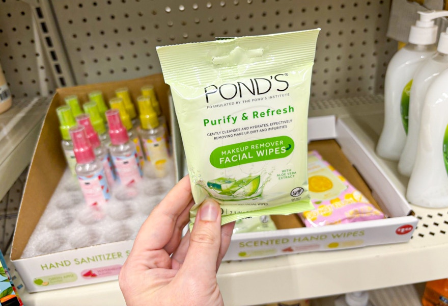 dollar tree pond-s facial wipes 1