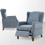 2 Audrie Upholstered Recliners