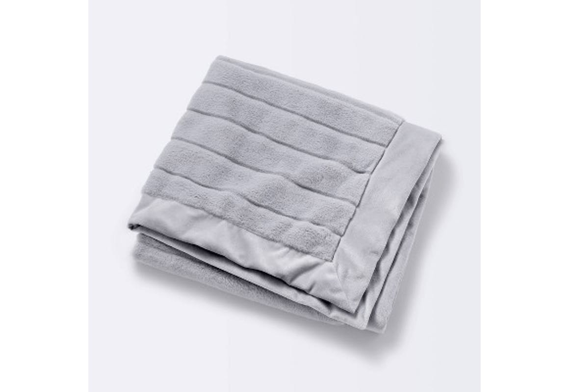 Cloud Island Faux Fur Baby Blanket