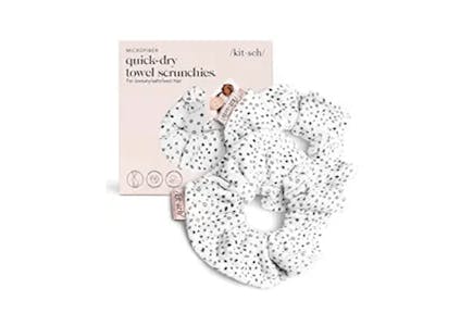Kitsch Microfiber Hair Towel Scrunchie
