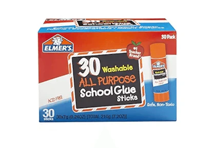 Elmer's Glue Sticks 30-Pack