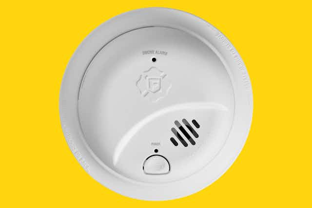 First Alert Battery-Operated Smoke Alarm, Just $12.95 on Amazon card image