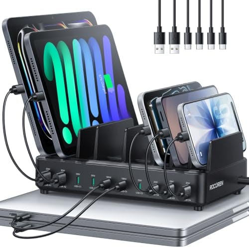 10-Port Charging Station