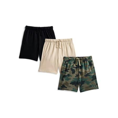 Toddler Kids' French Terry Shorts 3-Pack