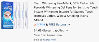 amazon-teeth-whitening-cart