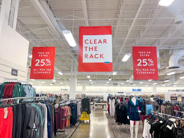 Nordstrom Rack's Clear the Rack Sale Gets You an Extra 25% Off Markdowns card image