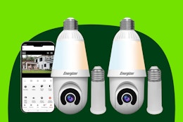 This Energizer Smart Camera Light Bulb Set Is Only $60 at QVC card image