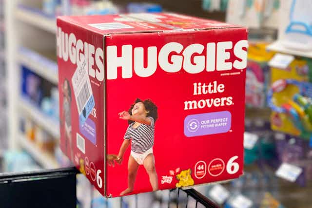 Get a Better Deal on Huggies Diaper Boxes — Pay as Low as $16 at CVS card image