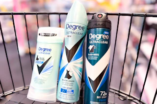 degree ultraclear deodorant and dry sprays cvs
