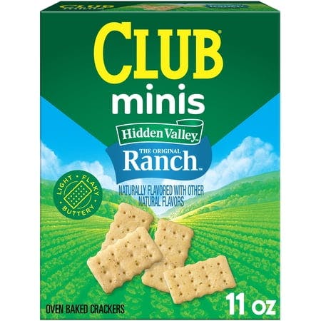 Club Minis Ranch Crackers