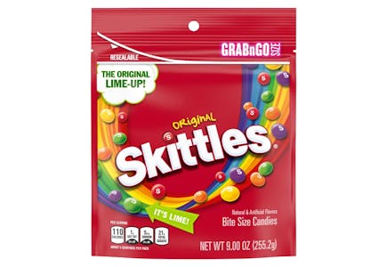 2 Skittles Candies Bags