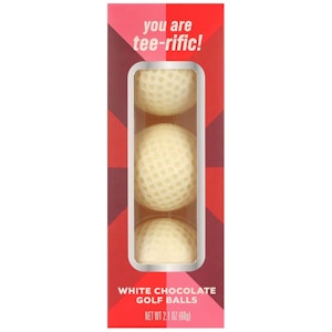 2 Nice White Chocolate Golf Balls