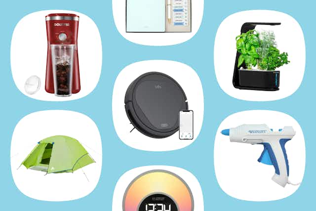 Huge Clearance on Walmart.com: $48 Robot Vac, $8 Iced Coffee Maker, and More card image