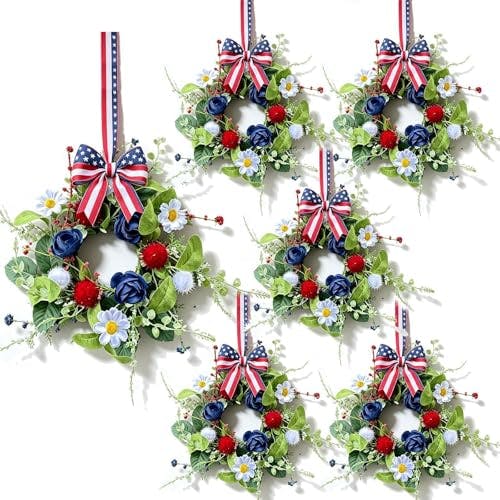4th of July Hanging Wreaths