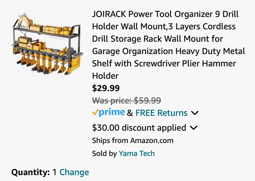 Amazon Power Tool Organizer 2024 2