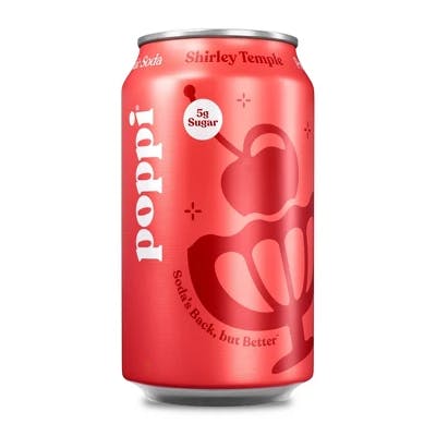 3 Poppi Prebiotic Soda Cans