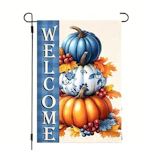 Fall Pumpkin Garden Flag