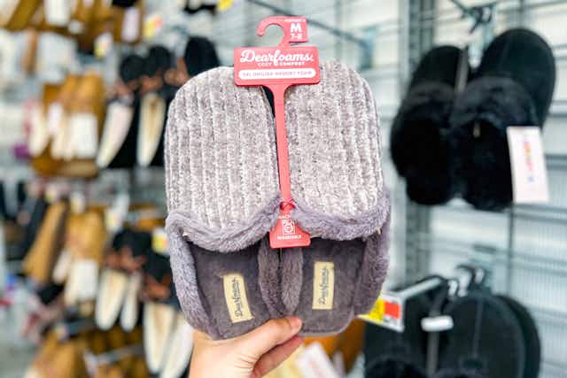 Dearfoams Slippers Starting at Just $10 at Walmart — Black Friday Price card image