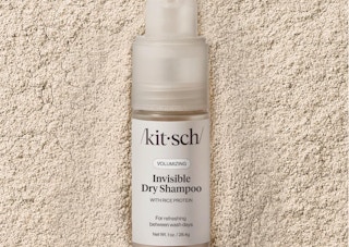a bottle of dry shampoo