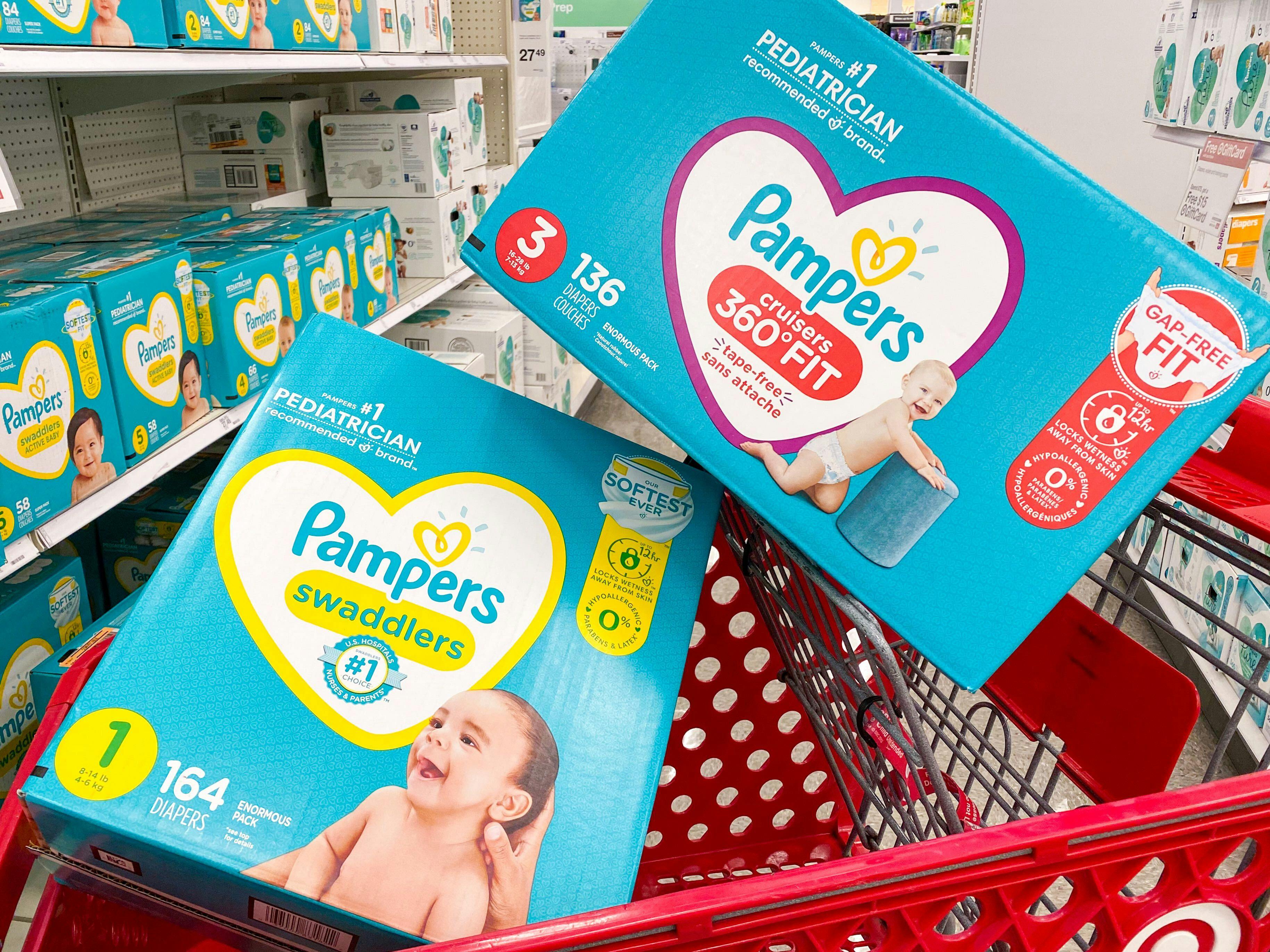 Pampers Enormous Packs, as Low as 22.89 at Target The Krazy Coupon Lady