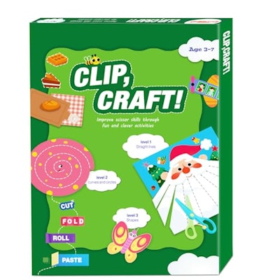 Kids' Scissor Skills Activity Book