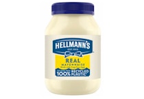 2 Hellmann's Mayo Jars