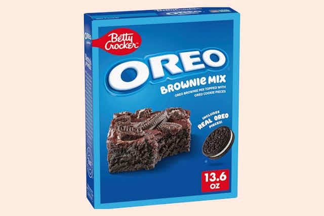 Betty Crocker Oreo Brownie Mix, Just $2.54 on Amazon card image