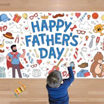 Fathers Day Coloring Poster