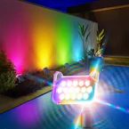 Solar Color-Changing Spotlight Set