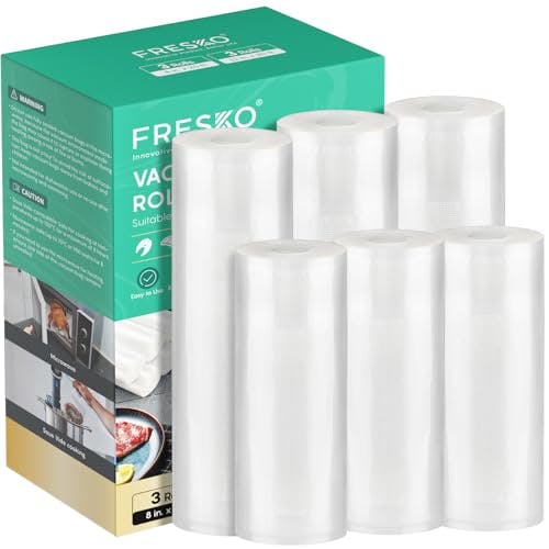Vacuum Sealer Bag Rolls 6-Pack