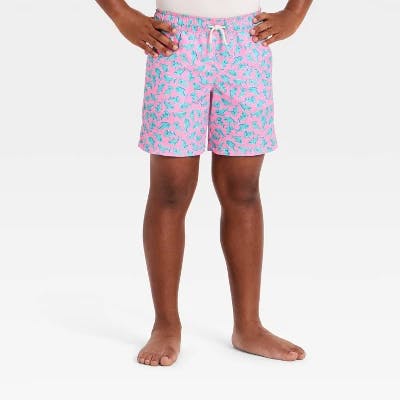 Kids' Shark Swim Trunks