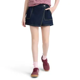 Kids Denim Utility Skort