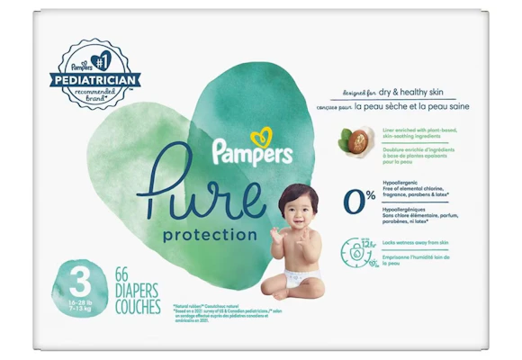 Pampers Diaper Box