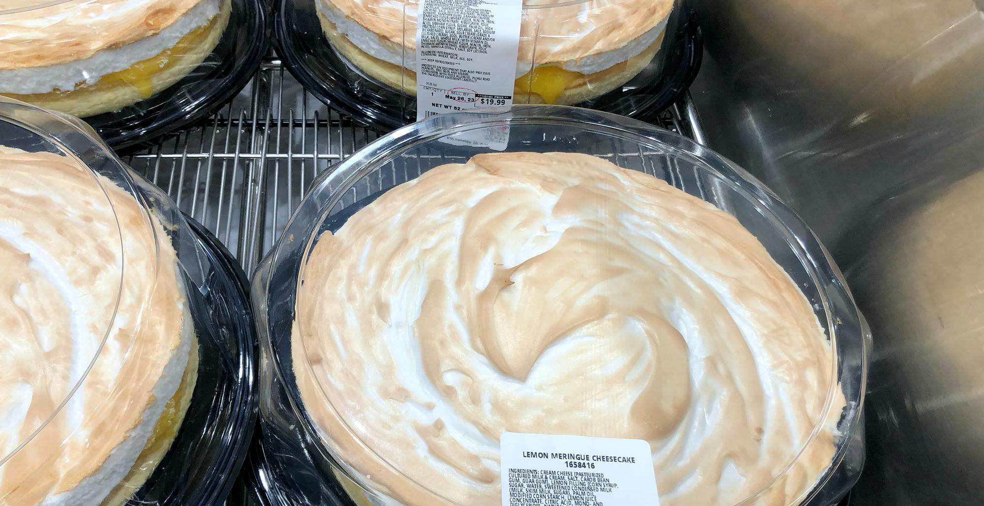 Costco's New Lemon Meringue Cheesecake Is 4 Pounds of Indulgence — And $19.99