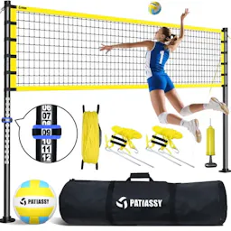 Portable Volleyball Net Set
